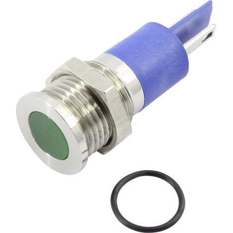 TRU COMPONENTS 1605982 LED-Signalleuchte Grün 12 V DC/AC 200 mcd (1/2)