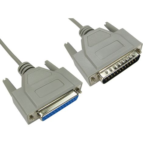 Câble réseau DB25 vers DB25, longueur 1m, RS PRO ( Prix pour 1 )