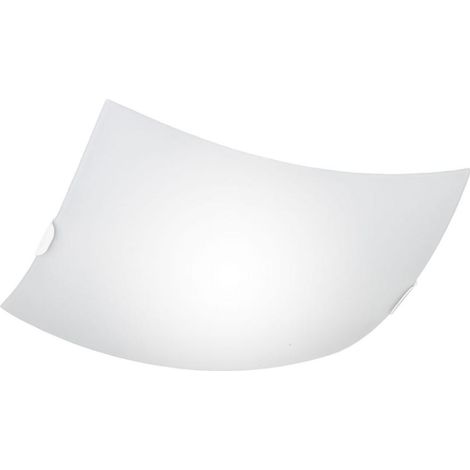 Plafon 2 luces modelo Marc acabado blanco 10 cm(alto) 30 cm(ancho) 30 cm(fondo (1/2)