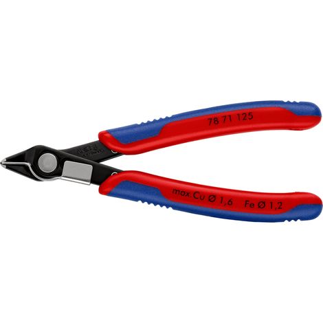 KNIPEX 78 71 125 Electronic Super Knips® avec poignées multimatières brunie 125 mm