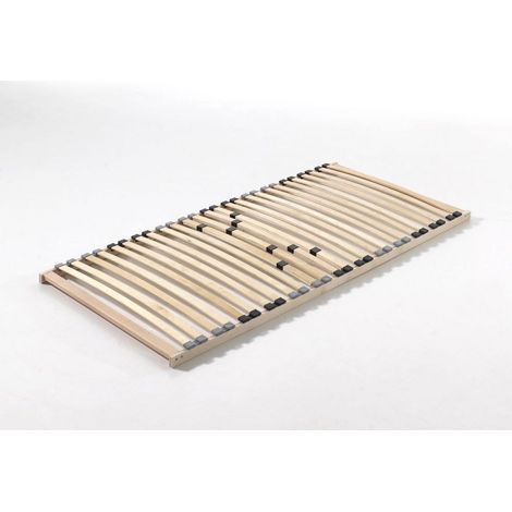 Lattenrost 90x200cm mit 26 Schichtholzfederleisten und Härteverstellung für Betten mit Liegefläche BxHxT: 200x7x90cm
