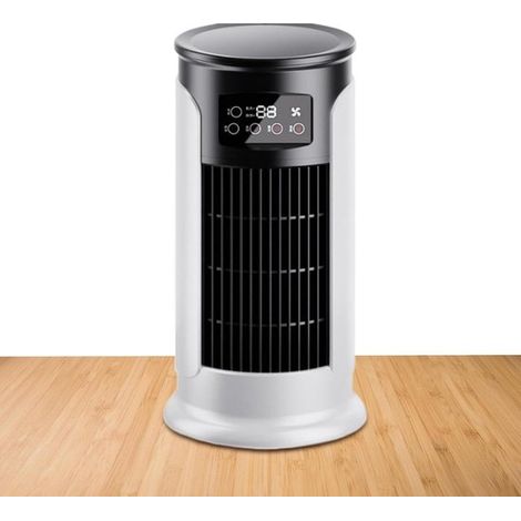 Ventilador de aire acondicionado - Enfriador personal - Refrigeración de habitaciones - Funcionamiento silencioso - Depósito de 300 ml - Blanco (1/5)