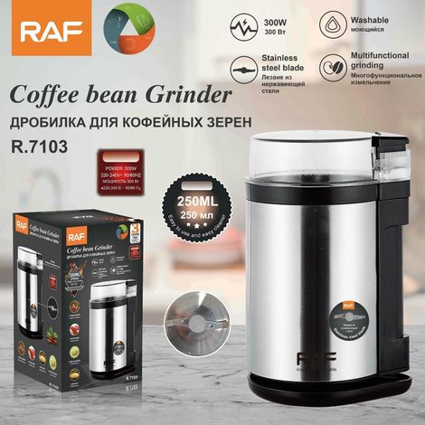 Mixeur multifonction aux normes européennes - 250 ml - Moulin à café électrique - Moulin à grains et à épices (1/5)