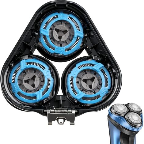 Tête de Rasoir pour Philips Série compatible SH 50(Black,Un ensemble de 3) (1/5)