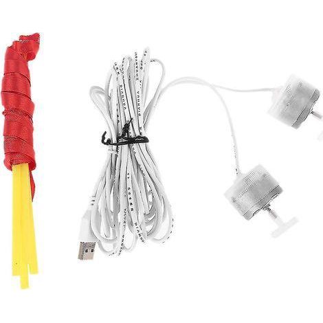 Ventilateur anti-mouches - Éloignez les mouches et les insectes de votre repas - Ventilateur USB suspendu (1/4)
