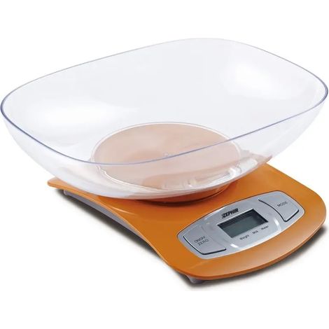 Digitale Küchenwaage mit 1,5L Behälter und automatischer Tara-Funktion, 24,4x10,2x27 cm