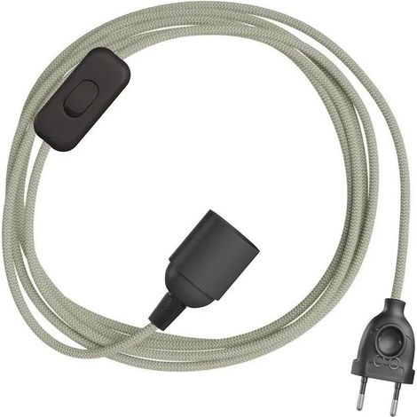 Kit di illuminazione Creative Cables Zig Zag argento 1,8 metri