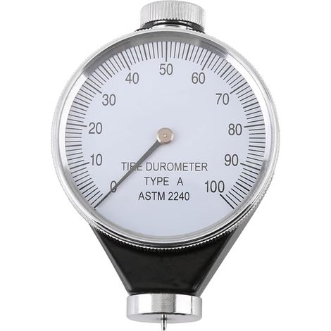 Shore Typ A Gummireifen Durometer Härteprüfgerät Meter 0-100 HA Shore Reifen Durometer Härte von Gummi und Kunststoffen A, für Allgemeine Gummi Kunststoff Hartgummi Härte Messung (1/4)