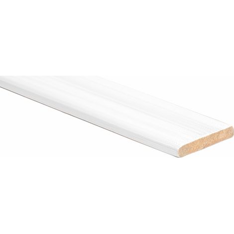 CORNICE 28X4.5X2200MM BIANCA LACCATA