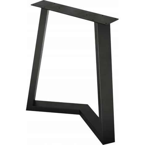 Gambe in metallo per tavoli da scrivania, loft, industriale, stabile, moderno (1/5)