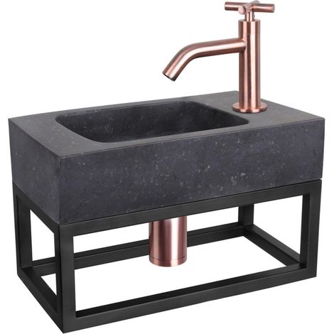 Differnz Lave-mains Anthracite H9xl40xL22cm (1/5)