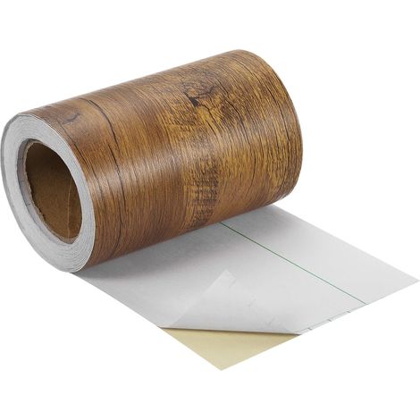 Ruban adhésif imitation bois Sourcing Map, 10 cm x m, pour la réparation de plinthes, portes,