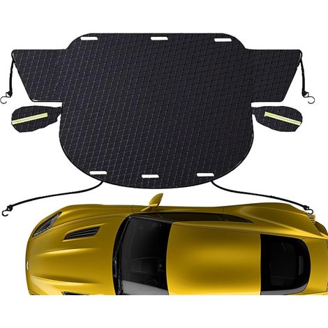 CCYKXA Couvercle antigel pour Pare-Brise de Voiture d'hiver, Couvercle antigel pour Pare-Brise de Voiture - Protections pour rétroviseurs Oxford 260114cm Housse antigel pour Pare-Brise (1/5)
