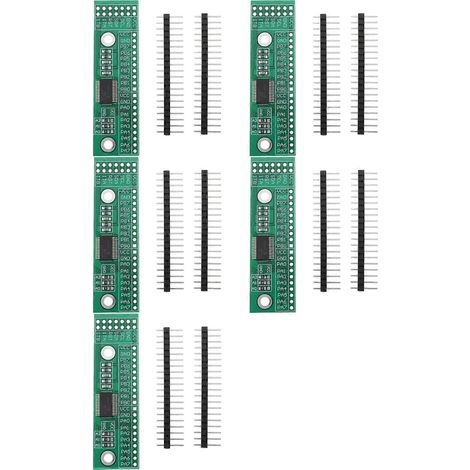 Carte module d'extension d'E/S 5x16 canaux avec interface I2C (MCP23017-E/SS), compatible avec les consoles de jeux PC. (1/5)