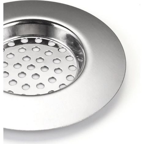 Filtre D'évier - Acier Inoxydable - 7,5 Cm De Diamètre - Pour Cuisine Et Salle De Bain - 1 Pièce (1/4)