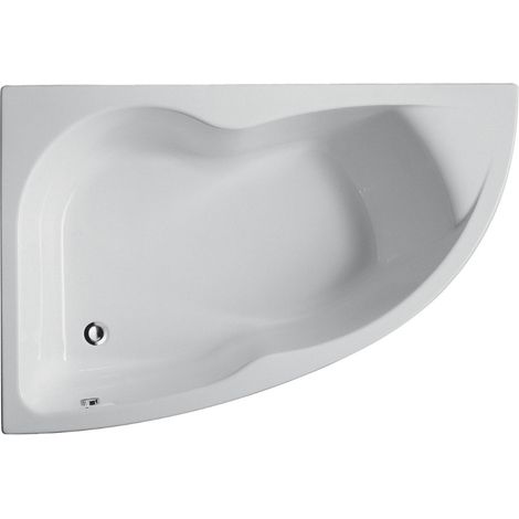 Baignoire d'angle 150 X 100 JACOB DELAFON Microméga Duo version gauche