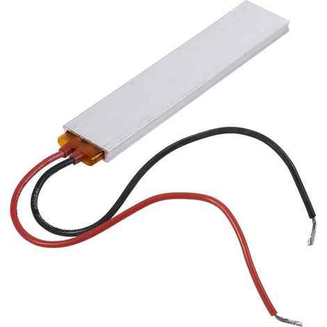PTC Plaque chauffante thermostat constante 220V 130W 230℃ aluminium avec cordon 15cm 100x21x5mm (1/2)