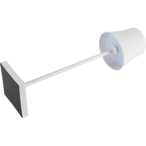 Lampe de table LED, lampe de chevet simple et créative, lampe de table mobile rechargeable par USB, blanche. (1/5)