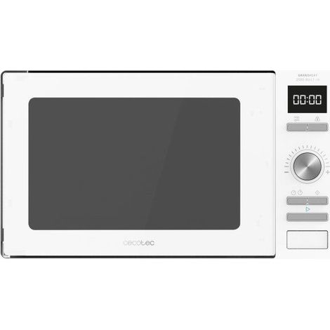 Cecotec – Micro-ondes encastrable 25 litres 900W – 5 niveaux de puissance – Minuterie 95 minutes – Design moderne en acier inoxydable (1/10)