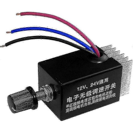Régulateur de vitesse CC 12 V/24 V 10 A pour système de refroidissement de camion 2025 (1/5)