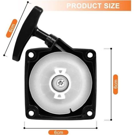 Lot de 2 Lanceur pour taille-haies, Lanceur pour débroussailleuse, multifonction 4 en 1, outil sur perche et tarière (1/3)