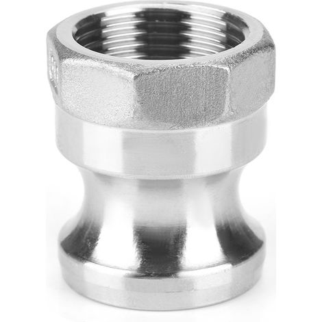 Edelstahl-DN20 3/4"-A-Anschluss für Abwasserpumpen mit Camlock-Außen- und Innengewinde (1/5)