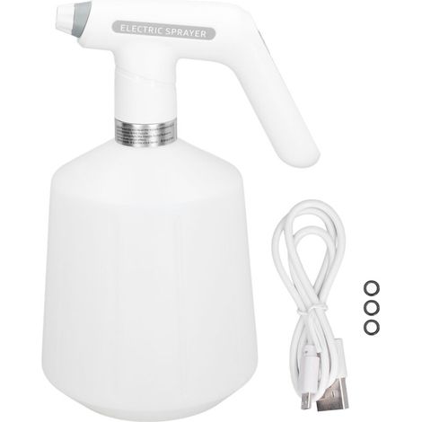 Bouteille de pulvérisation électrique 2000mah USB charge ABS et HDPE arroseur rotatif automatique arrosoir pour jardin 2.5L (1/5)