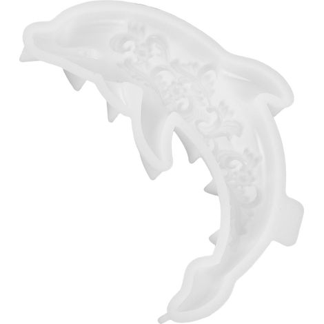 Dolphin Silicone Molds: Rose Flower Resin Molds Epoxy Chocolate Candy Sugar Craft Gum Paste Mould Cake Decorating Tools For Crafts Home Decor (1/5)