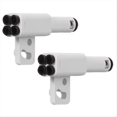 Adaptador de PTFE 4 en 1 con puerto de expansión para tuberías X1/P1()