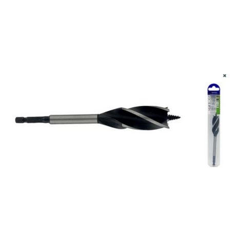 FORET BOIS 4 TAILLANTS DIAM 22 QUEUE HEXAGONALE L: 165 mm
