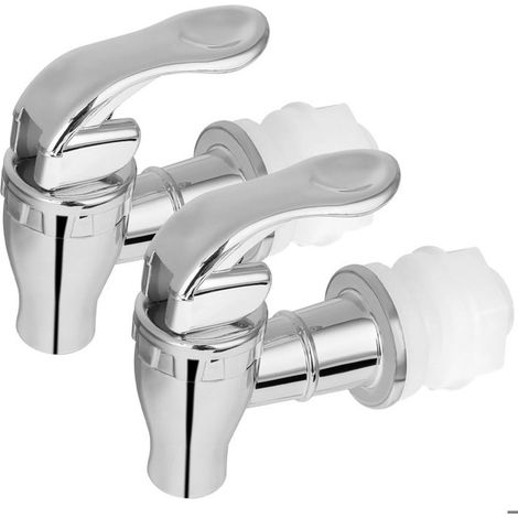 2 pcs Robinet Distributeur Boissons, ABS Robuste avec Fermeture Étanche, Adapté Eau/Jus/Thé pour Distributeurs de Boissons