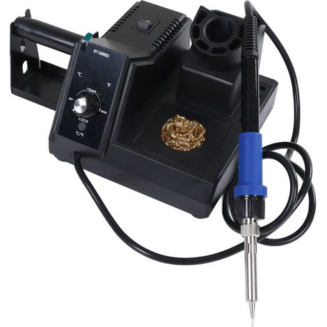 Intelligente 80-W-Lötstation, Lötkolben mit konstanter Temperatur und automatischer Standby-Funktion, 230-V-EU-Stecker, Komplettset. (1/5)