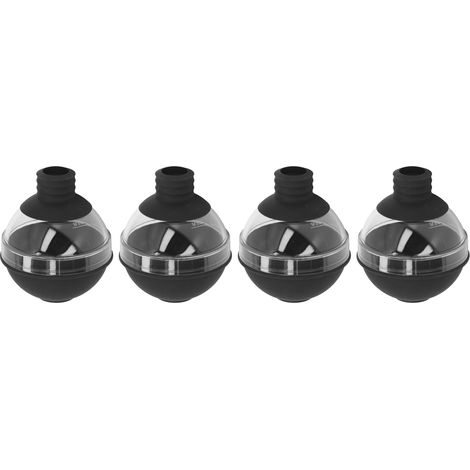 4 pièces moule à glaçons sphère silicone pour cocktails, bourbons, boissons 6cm diamètre (1/5)