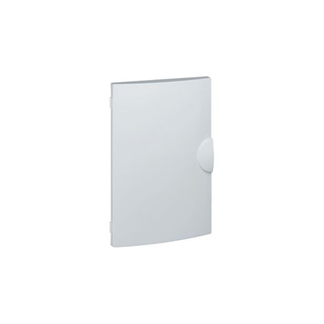 Hager – Porte opaque pour coffret électrique 2 rangées 13 modules – Installation rapide – Compatible tableaux 13 modules – GP213P