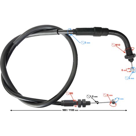 Ritorno del cavo dell'acceleratore Voge 650DS (1/2)
