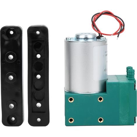 Mini pompe à vide, débit élevé 10L/min, faible bruit, pression -65 à 150 kPa, 12W, DC12V/DC24V/AC220V (1/5)