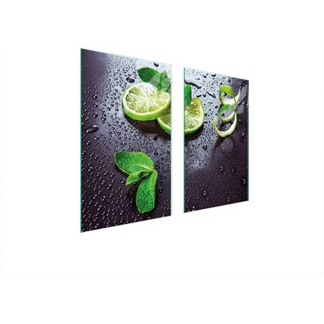 GLASSCHUTZPLATTE FÜR HERD 75x52 KALK (1/5)