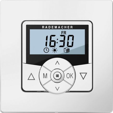 Jalousiesteuerung UP alu mt 900W int.Zeitschaltuhr Nebenstelleneingang 5625-AL