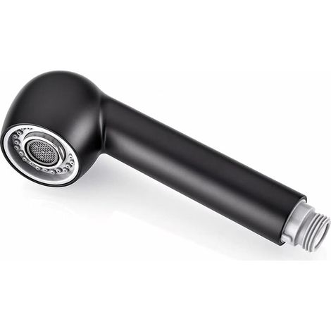 royaluxe - Pommeau de douche de rechange pour robinet extractible, pommeau de douche de cuisine avec 2 jets avec aérateurs de qualité supérieure, pommeau de douche pour la plupart des modèles 1/2 - No (1/5)