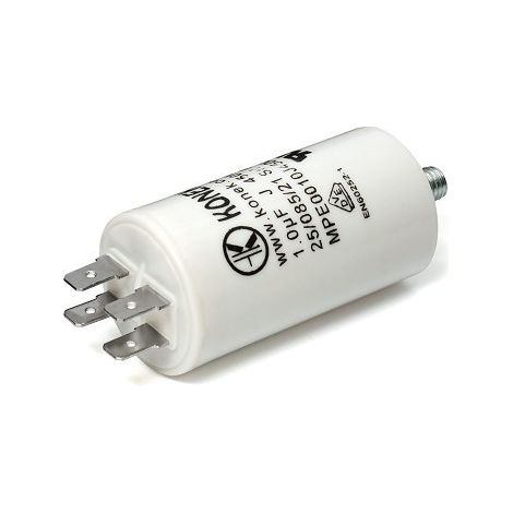 Condensateur moteur 12, 16 ou 25 µF 450V Puissance : 12uF 450V