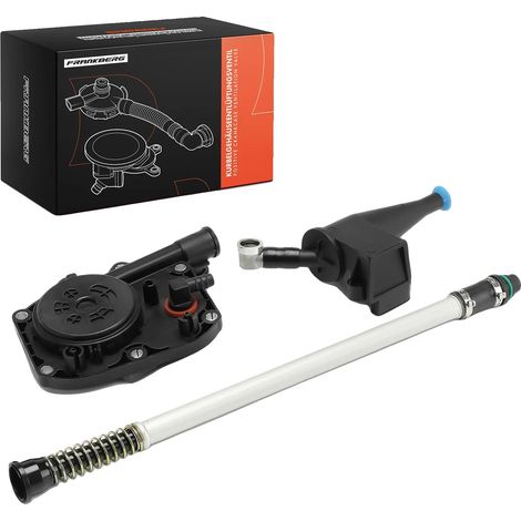 Kit de reparación de ventilación, plástico de alta calidad, tamaño de cabezal de cilindro estándar, compatible con E39, diseño de válvula de ventilación, sin juntas ni tornillos. (1/5)