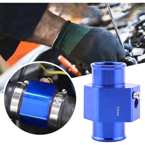 Adaptateur de Sonde de Température Eau Moteur Universel Bleu 32mm (1/5)