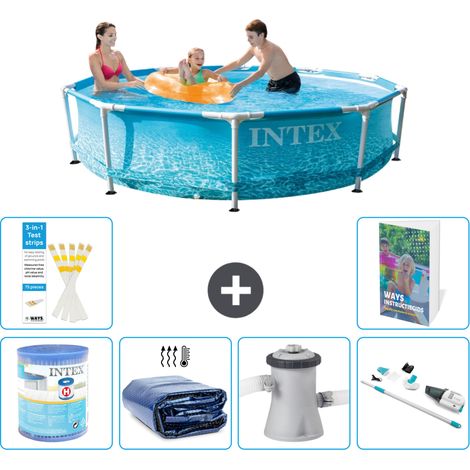 Frame Pool Rund - 305x76 cm - 7-teilig S27
