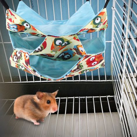 Hamac suspendu pour animaux de compagnie (hamster, écureuil), nid douillet pour l'hiver, cage-grotte (1/5)