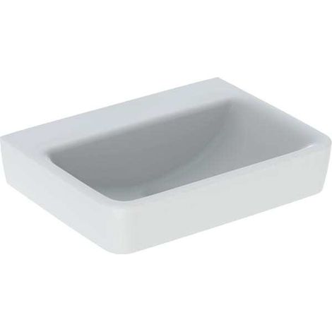 Geberit Renova Plan, Handwaschbecken, 50x38 cm, ohne Hahnloch,