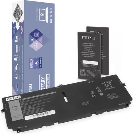 Batteria 722KK per Dell XPS 13 9300 9310 9380 - 7.6V (1/5)