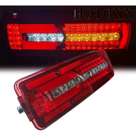 Feu de stop à LED droit pour MAN TGX/TGS/TGL/TGM 24 V avec 8 fonctions - homologation E‑Mark