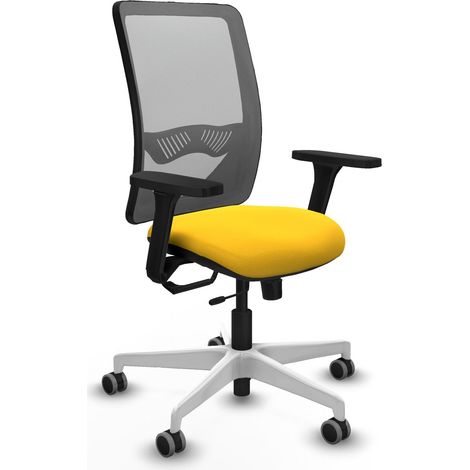 Silla de oficina piqueras y crespo espuma alta densidad negro (1/2)