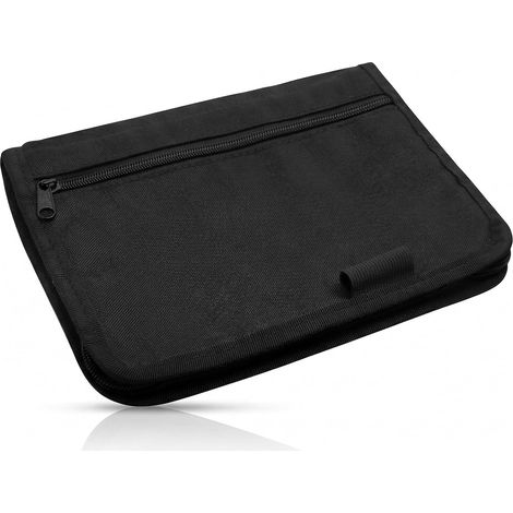 Pochette Pour Véhicule, Organiseur De Boîte À Gants Portable Multi Usages Pour Voiture - Porte Documents Voituret Avec Plusieurs Poches Pour Cartes Factures Reçus Tickets Et Papiers (1/5)