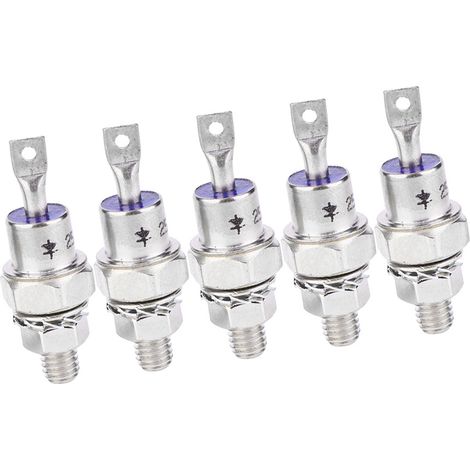 5 paires de diodes redresseuses 25HFR 25HF 25A 1200V à culot en fer, polarité directe/inverse (1/5)